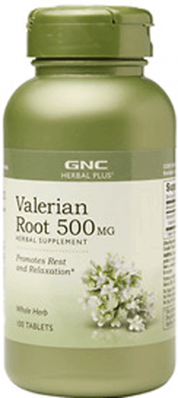 Valerian Root 500, 100 шт, GNC. Спец препараты. 