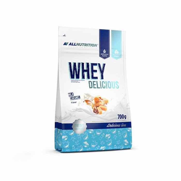 Сывороточный протеин концентрат All Nutrition Whey Delicious  (700 г) алл нутришн вей vanilla,  мл, AllNutrition. Сывороточный концентрат