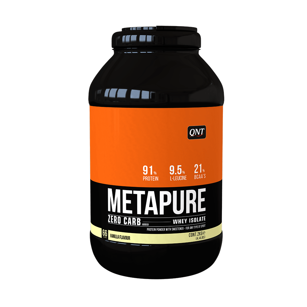 QNT Metapure ZC Isolate 2 кг - Vanilla/Cream,  мл, QNT. Протеин. Набор массы Восстановление Антикатаболические свойства 