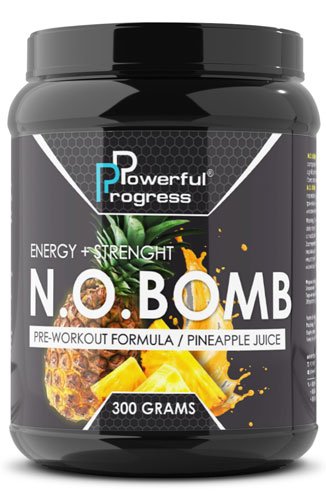 Powerful Progress N.O. BOMB 300 г Яблоко,  ml, Powerful Progress. Pre Workout. Energy & Endurance 