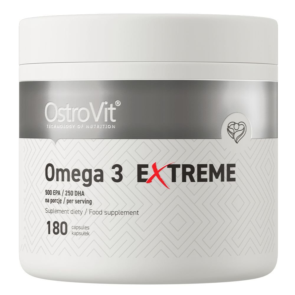 OstroVit Жирные кислоты OstroVit Omega 3 Extreme, 180 капсул, , 