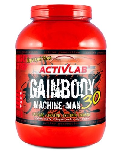 GainBody Machine Man 30, 1500 g, ActivLab. Ganadores. Mass Gain Energy & Endurance recuperación 