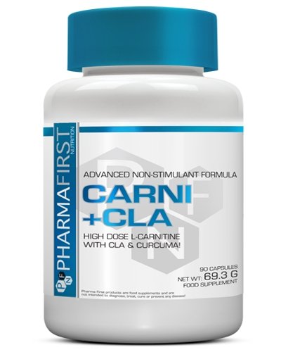 Carni+CLA, 90 шт, Pharma First. Жиросжигатель. Снижение веса Сжигание жира 