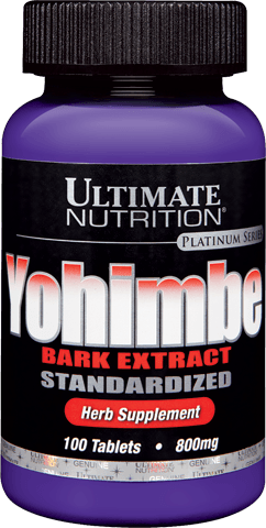 Yohimbe Bark Extract, 100 pcs, Ultimate Nutrition. Yohimbe. General Health Fat burning CNS stimulation Libido enhancing Mood improvement 