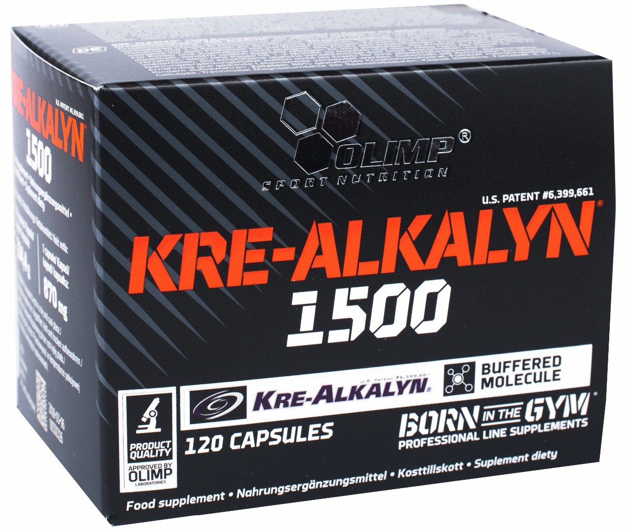 Kre-Alkalyn 1500, 30 pcs, Olimp Labs. Buffered Creatine. 