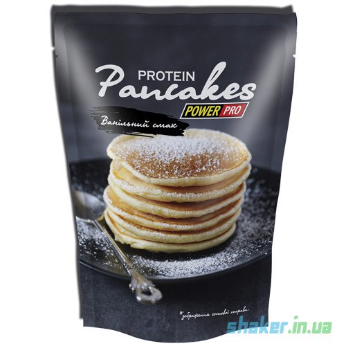 Протеиновая смесь для панкейков Power Pro Pancakes (600 г) павер про ванільний,  мл, Power Pro. Смесь для панкейков