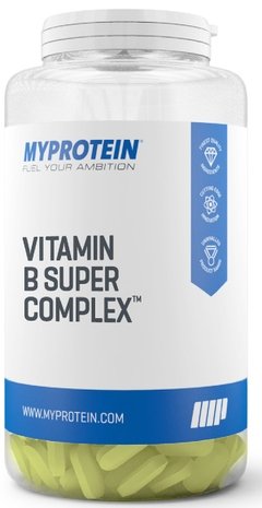 Vitamin B Super Complex, 80 pcs, MyProtein. Vitamin B. General Health 