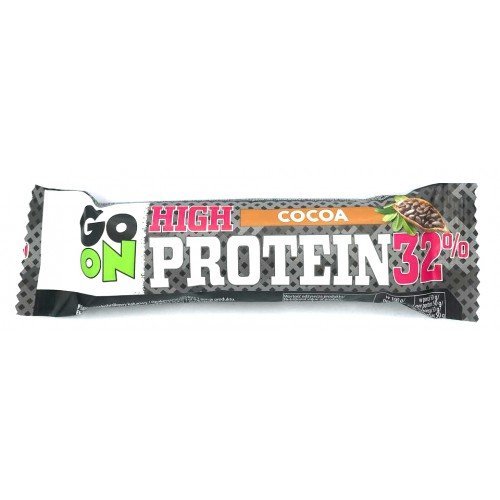 Батончик GoOn Protein Bar High 32%, 50 грамм Какао,  ml, Go On Nutrition. Bar. 