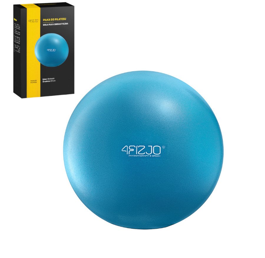 М'яч для пілатесу, йоги, реабілітації 4FIZJO 22 см 4FJ0140 Blue,  мл, 4FIZJO. Аксессуары. 