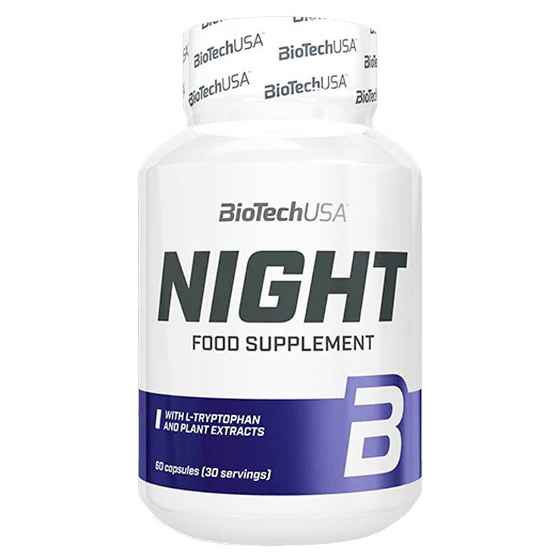 BioTech Натуральная добавка Biotech Night, 60 капсул, , 