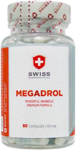 Megadrol, 80 шт, Swiss Pharmaceuticals. Спец препараты. 