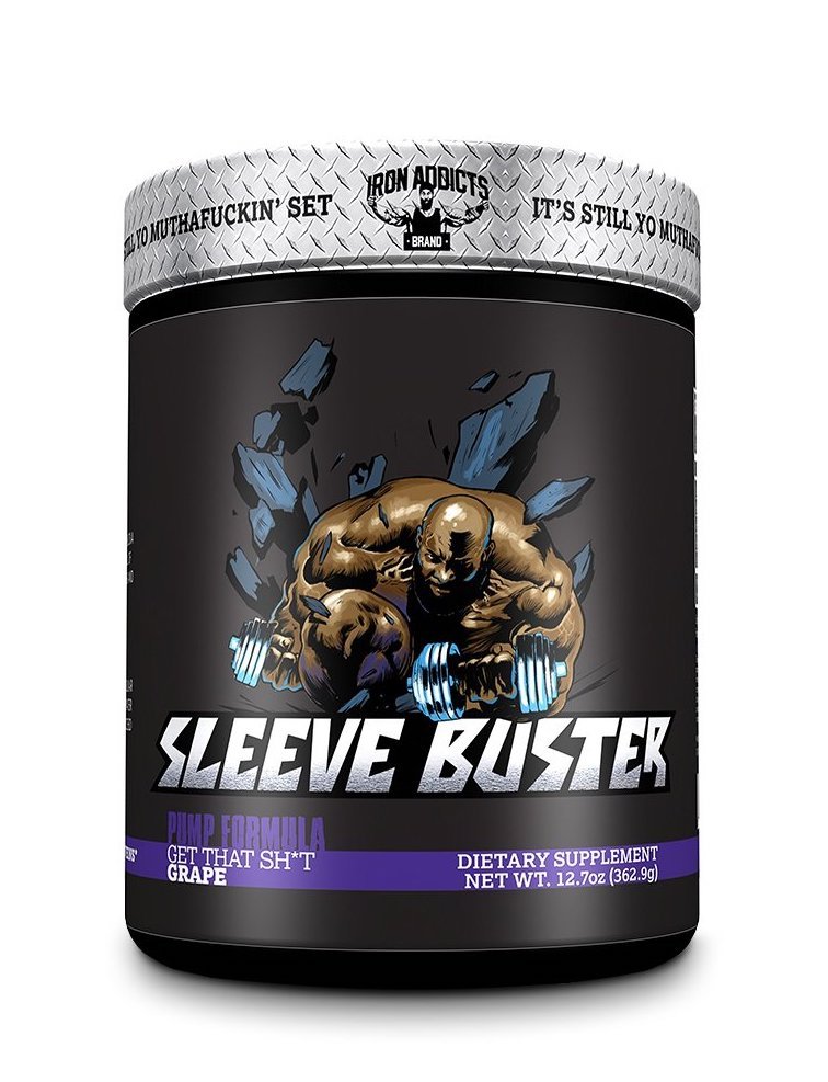 Sleeve Buster, 363 g, Iron Addicts Brand. Suplementos especiales. 