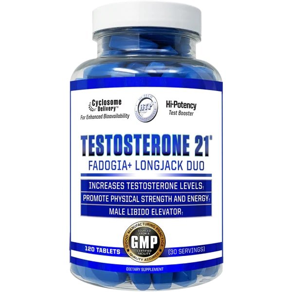 Hi-Tech Pharmaceuticals TESTOSTERONE 21 120 шт. / 30 servings,  мл, Hi-Tech Pharmaceuticals. Бустер тестостерона. Поддержание здоровья Повышение либидо Aнаболические свойства Повышение тестостерона 
