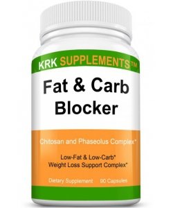 Fat & Carb Blocker, 90 pcs, KRK Supplements. Fat Burner. Weight Loss Fat burning 