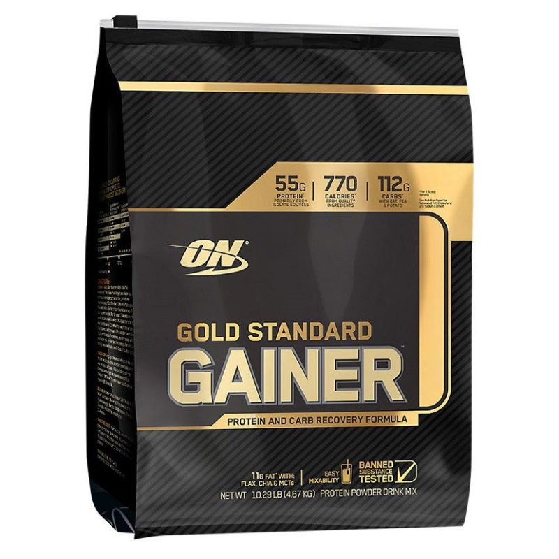 Гейнер Optimum Gold Standard Gainer, 4.67 кг Печенье крем,  ml, Optimum Nutrition. Gainer. Mass Gain Energy & Endurance स्वास्थ्य लाभ 