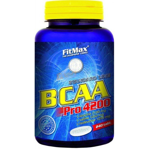 BCAA Pro 4200, 240 шт, FitMax. Аминокислотные комплексы. 