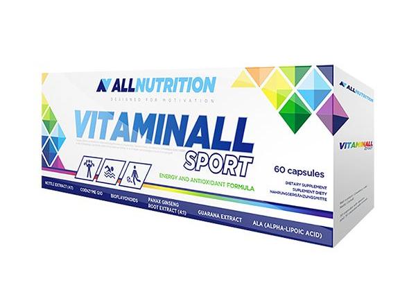 Витамины и минералы AllNutrition VitaminALL Sport, 60 капсул,  мл, AllNutrition. Витамины и минералы. Поддержание здоровья Укрепление иммунитета 
