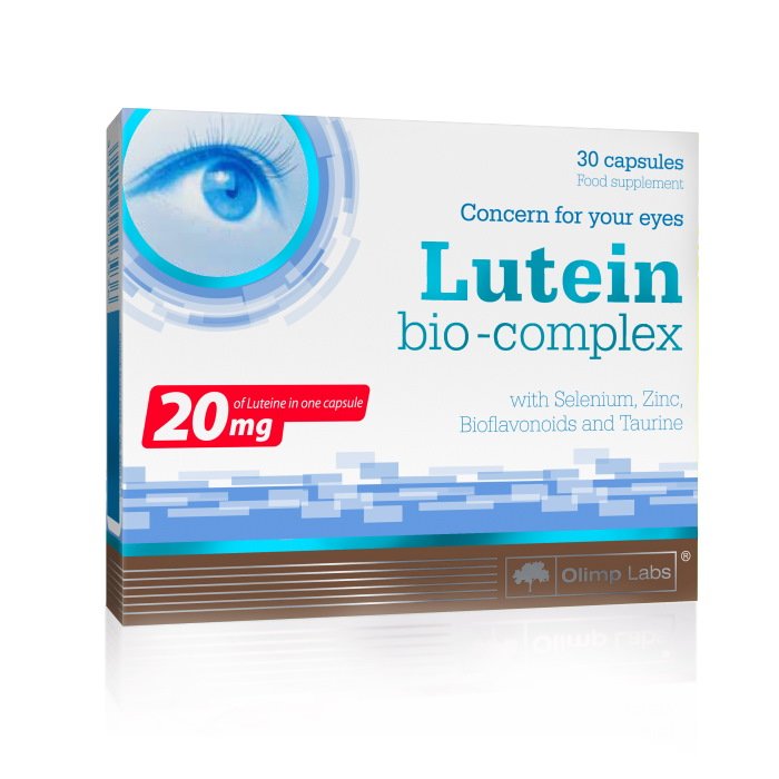 Натуральная добавка Olimp Lutein Bio-Complex, 30 капсул, СРОК 11.21,  мл, Olimp Labs. Hатуральные продукты. Поддержание здоровья 