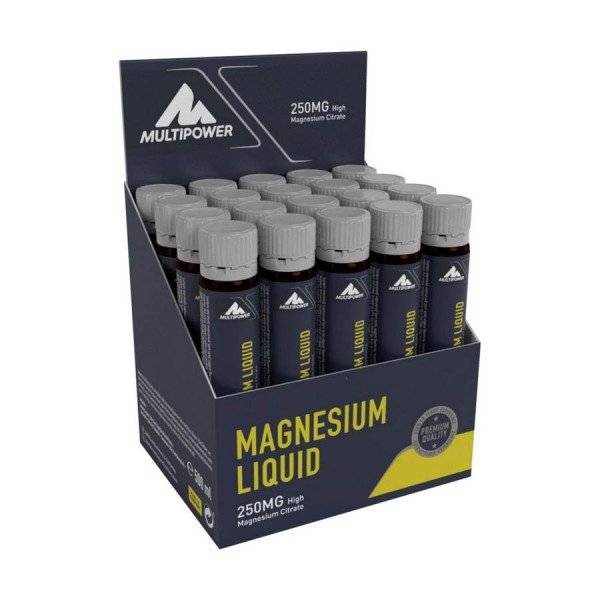 Магний Multipower Magnesium Liquid 250 mg 20x25ml,  ml, Multipower. Post Entreno. recuperación 