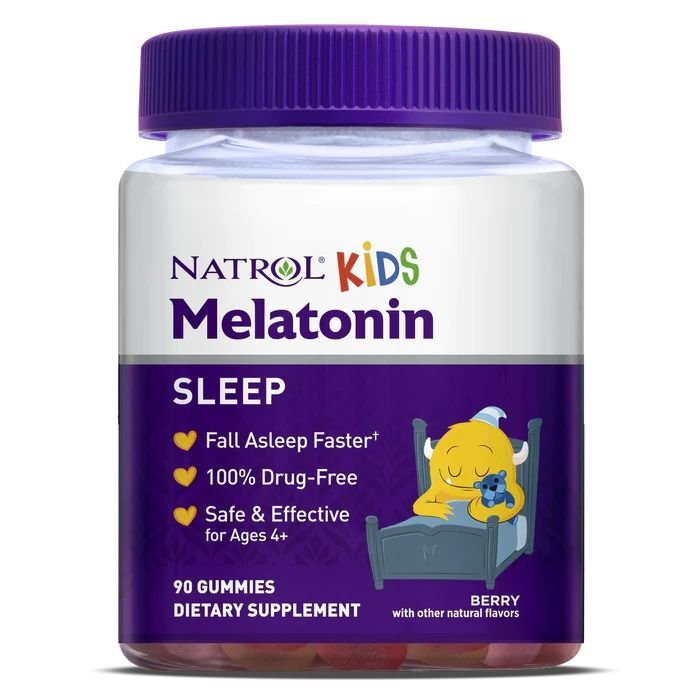 Натуральная добавка Natrol Kids Melatonin 1 mg, 90 желеек Ягоды,  ml, Natrol. Natural Products. General Health 