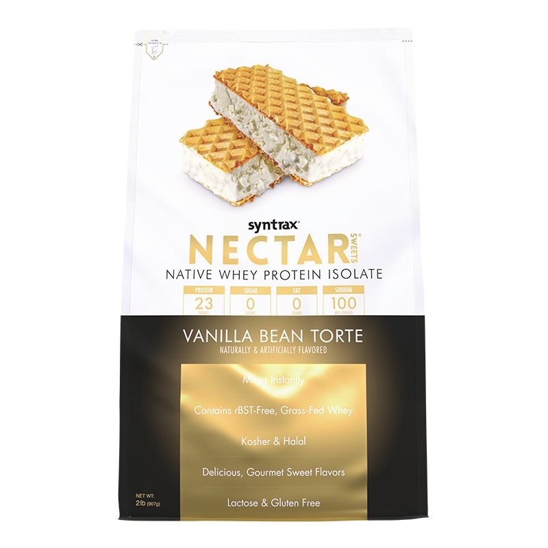 Syntrax Протеин Syntrax Nectar Sweets, 907 грамм Ванильный торт, , 907 г