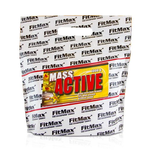 FitMax Mass Active 1 кг Земляника,  ml, FitMax. Gainer. Mass Gain Energy & Endurance स्वास्थ्य लाभ 