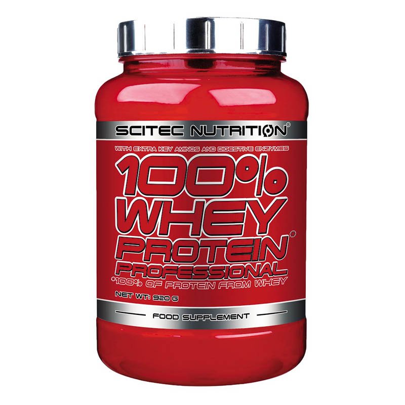 Scitec Nutrition Протеин Scitec 100% Whey Protein Professional, 920 грамм Киви-банан, , 920  грамм