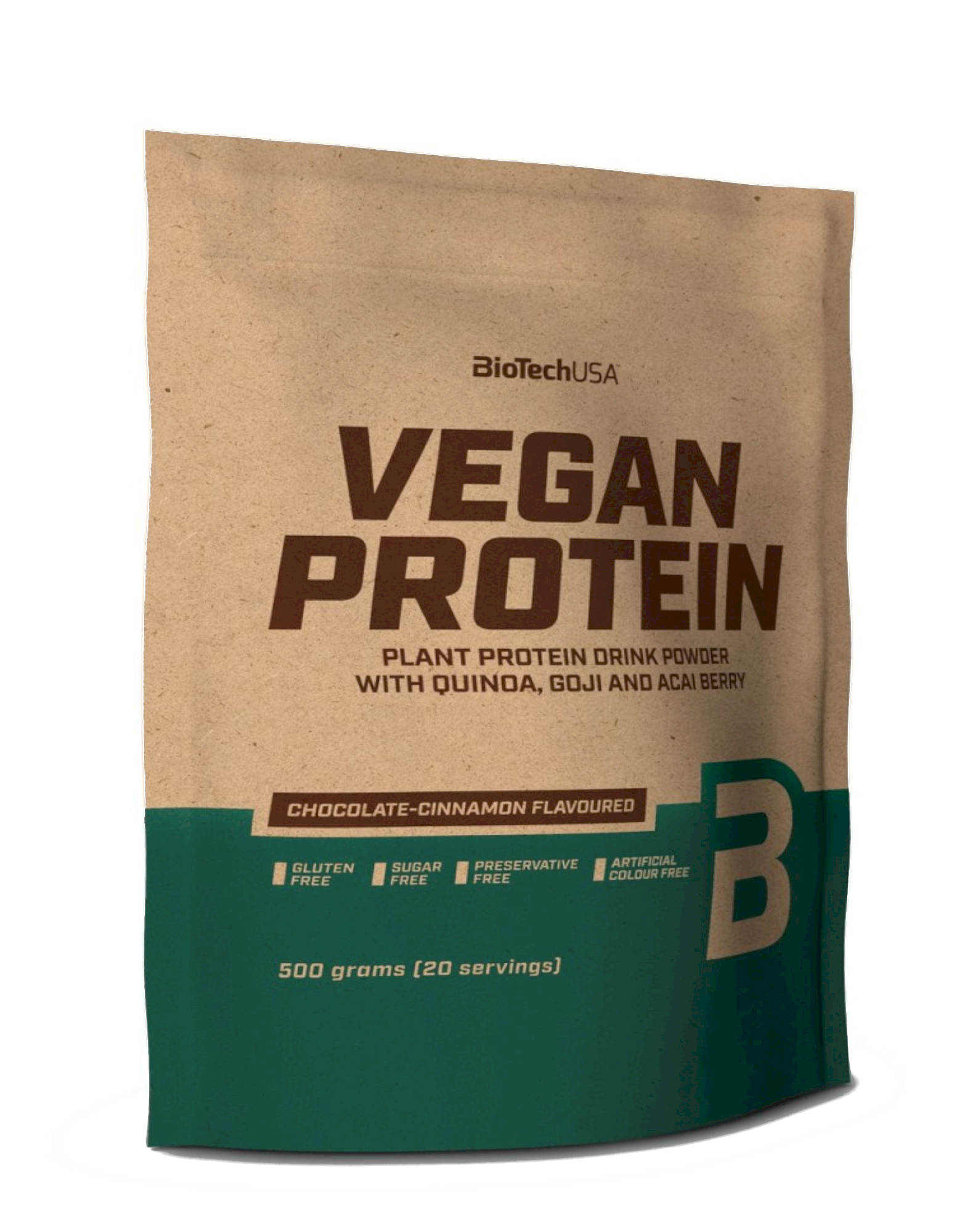 Vegan Protein, 500 г, BioTech. Растительный протеин. 