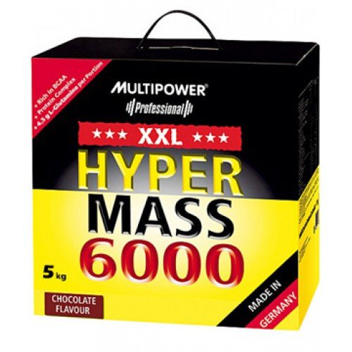 Hyper Mass 6000, 5000 g, Multipower. Gainer. Mass Gain Energy & Endurance recovery 