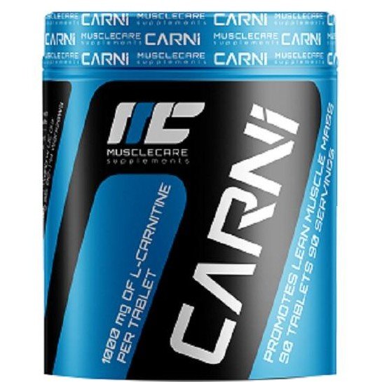 Carni, 90 pcs, Muscle Care. L-carnitine. Weight Loss General Health Detoxification Stress resistance Lowering cholesterol Antioxidant properties 