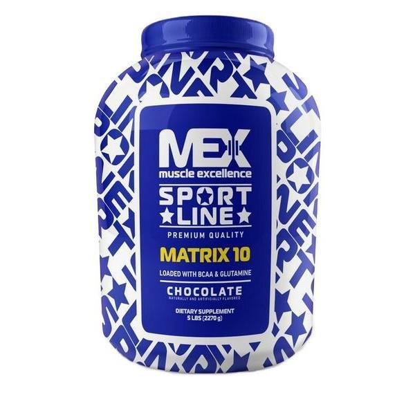MEX Nutrition Комплексный протеин MEX Nutrition Matrix 10 (2,2 кг) мекс нутришн матрикс Strawberry, , 2.27 