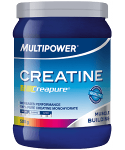 Creatine Creapure, 500 g, Multipower. Monohidrato de creatina. Mass Gain Energy & Endurance Strength enhancement 
