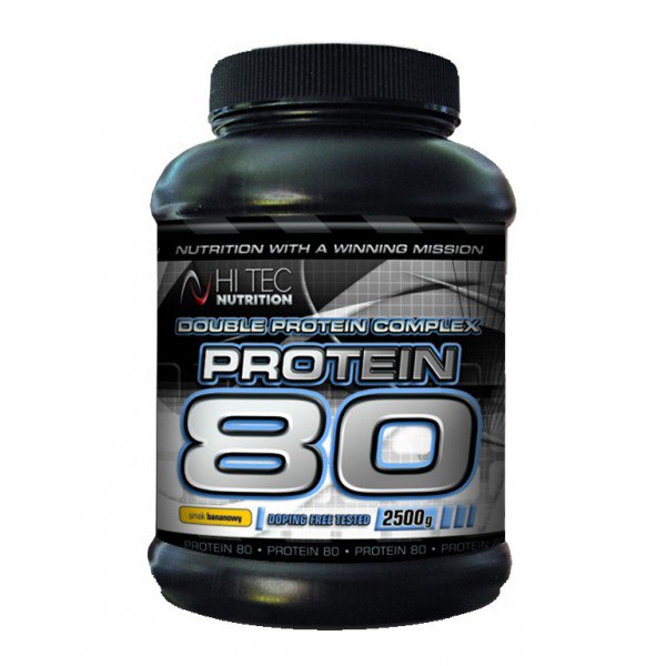 Protein 80, 2500 g, Hi Tec. Protein Blend. 