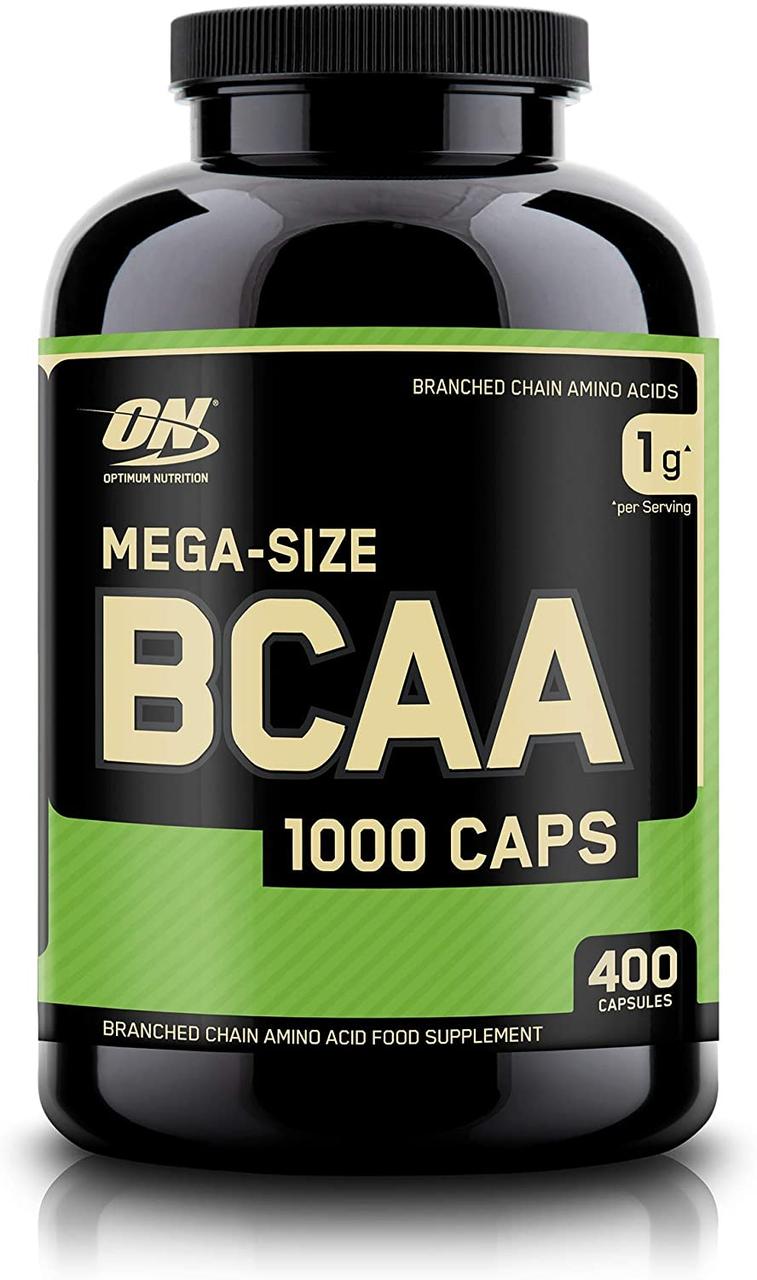БЦАА Optimum Nutrition BCAA 1000 (400 капсул) оптимум нутришн,  мл, Optimum Nutrition. BCAA. Снижение веса Восстановление Антикатаболические свойства Сухая мышечная масса 