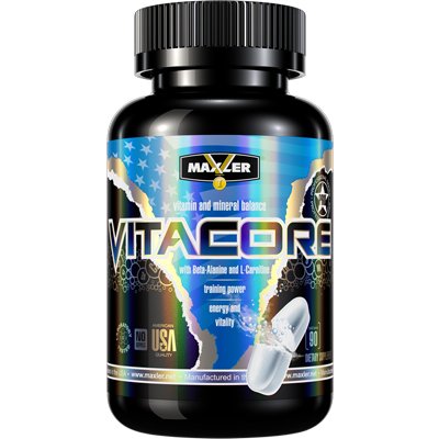 Vitacore, 90 шт, Maxler. Витаминно-минеральный комплекс. Поддержание здоровья Укрепление иммунитета 