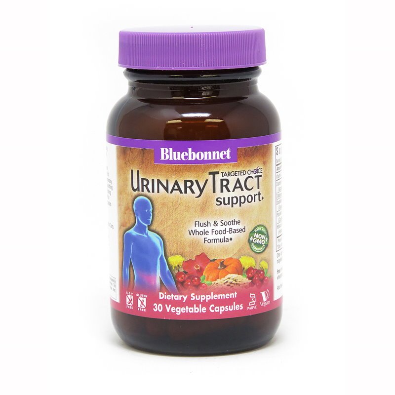 Натуральная добавка Bluebonnet Targeted Choice Urinary Tract Support, 30 вегакапсул,  ml, Bluebonnet Nutrition. Natural Products. General Health 