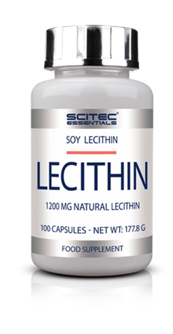 Scitec Nutrition Натуральная добавка Scitec Lecithin, 100 капсул, , 