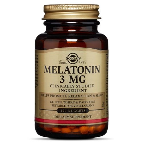 Solgar Melatonin 3 mg 120 таб Без вкуса,  ml, Solgar. Melatoninum. Improving sleep recuperación Immunity enhancement General Health 