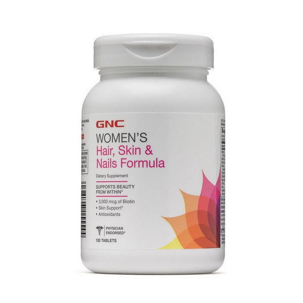 GNC Витамины для волос, кожи и ногтей GNC Women's Hair, Skin & Nails Formula (120 таб), , 