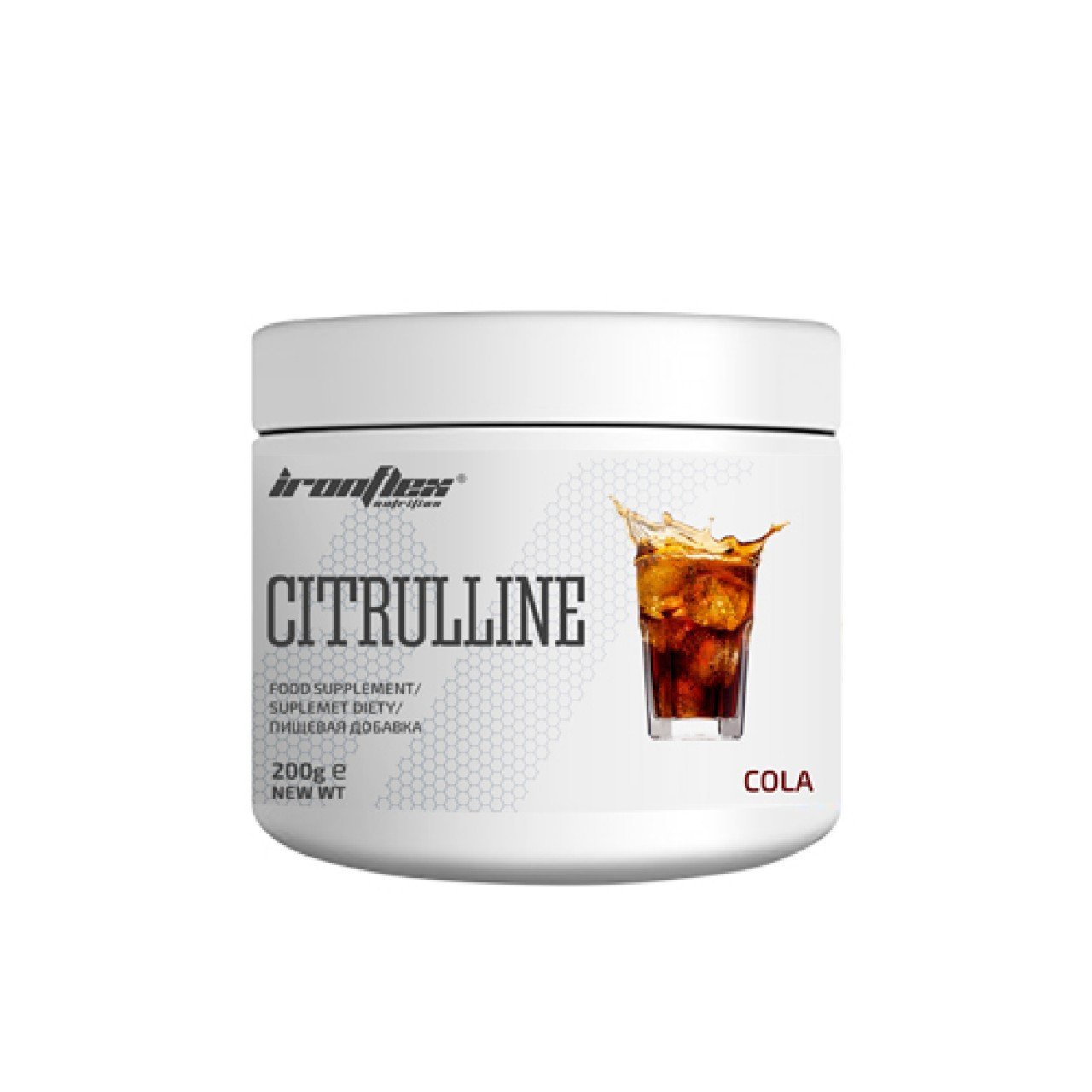 IronFlex Л-Цитруллин Iron Flex Citrulline 200 грамм Кола, , 