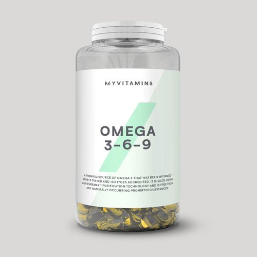 MyProtein Omega 3 6 9 120 капс Без вкуса,  мл, MyProtein. Жирные кислоты (Omega). Поддержание здоровья 