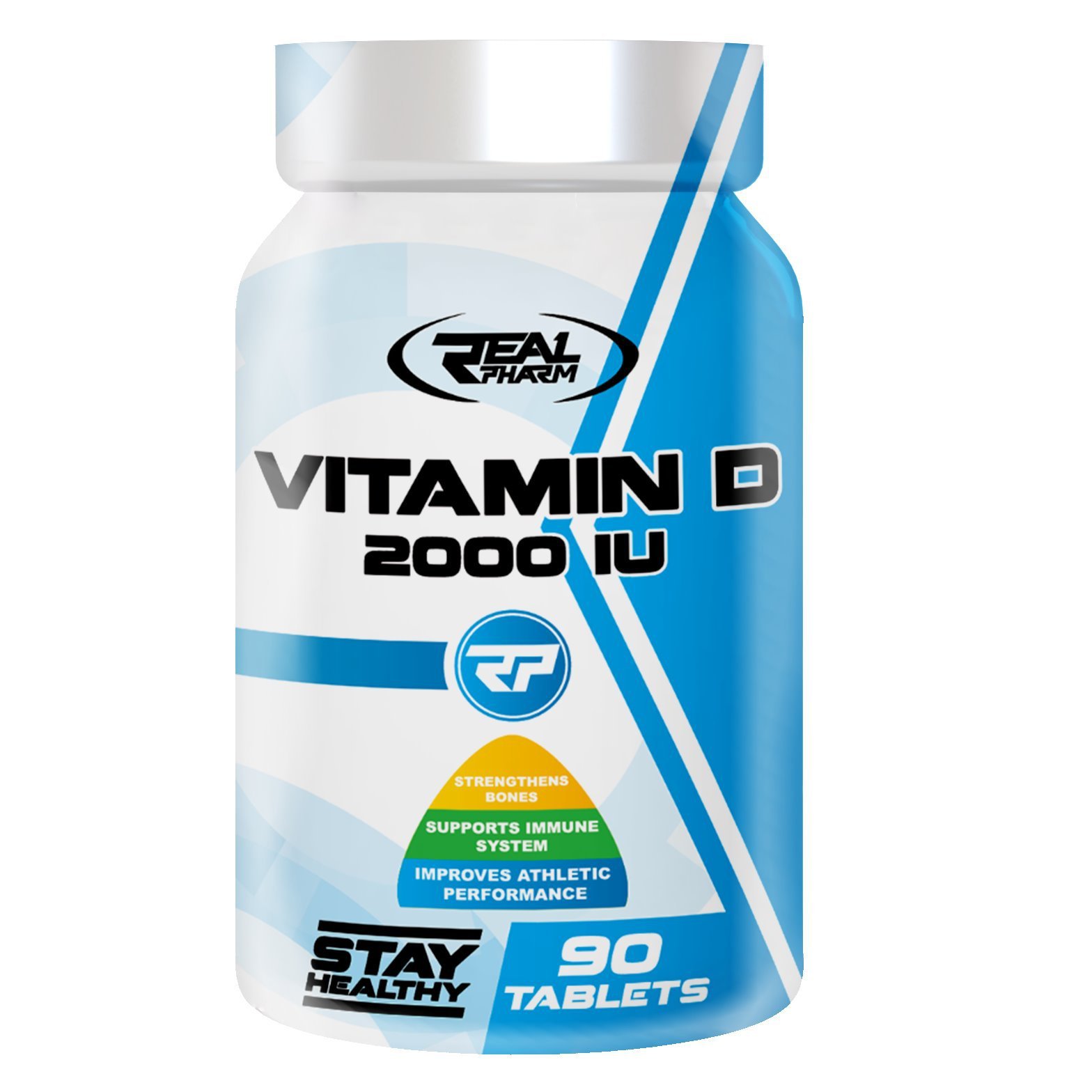 Vitamin D 2000 IU, 90 piezas, Real Pharm. Vitamina D. 