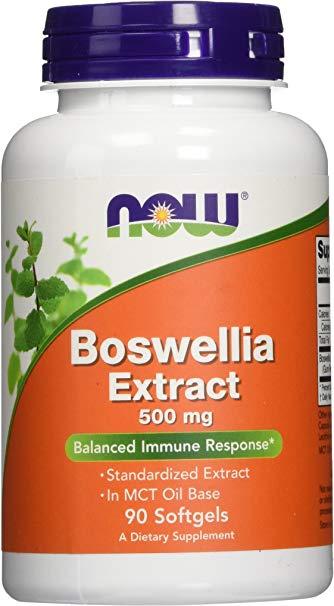 NOW Boswellia Extract 500 мг - 90 софт кап,  мл, Now. Спец препараты. 