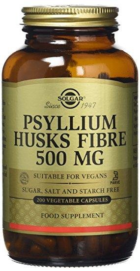 Psyllium Husks Fiber 500 mg Solgar 200 VCaps,  мл, Solgar. Спец препараты. 