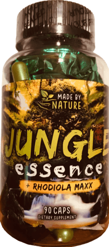 Jungle Essence + Rhodiola Maxx, 90 pcs, Made By Nature. Nootropic. 