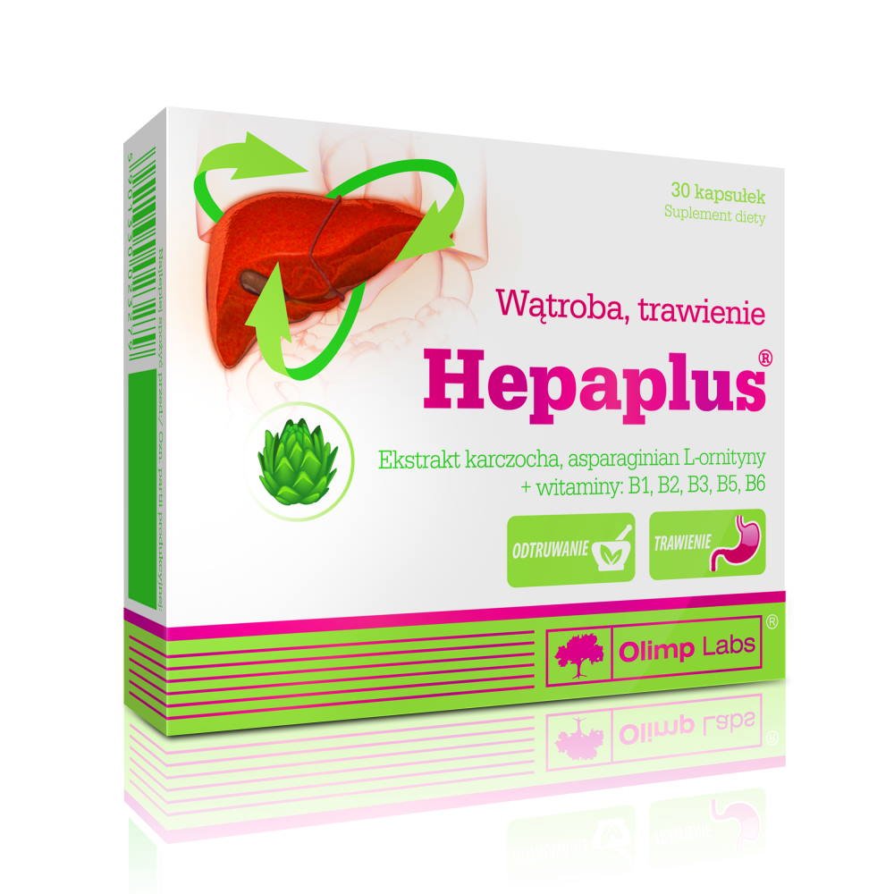 Натуральная добавка Olimp Hepa Plus, 30 капсул,  ml, Olimp Labs. Natural Products. General Health 