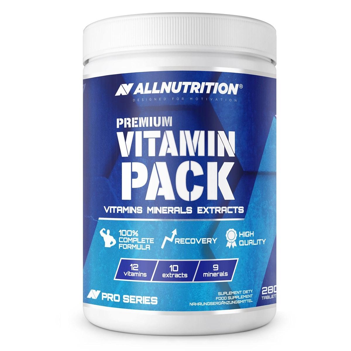 Комплекс витаминов AllNutrition Premium Vitamin Pack (280 таб) алл нутришн,  мл, AllNutrition. Витаминно-минеральный комплекс. Поддержание здоровья Укрепление иммунитета 