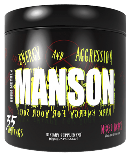 Dark Metal Manson, 263 pcs, Insane Labz. Pre Workout. Energy & Endurance 