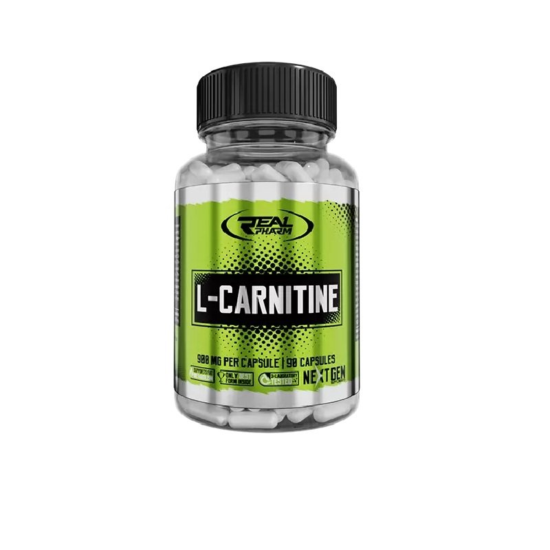Жиросжигатель Real Pharm L-Carnitine 900 mg, 90 капсул,  ml, Real Pharm. Fat Burner. Weight Loss Fat burning 