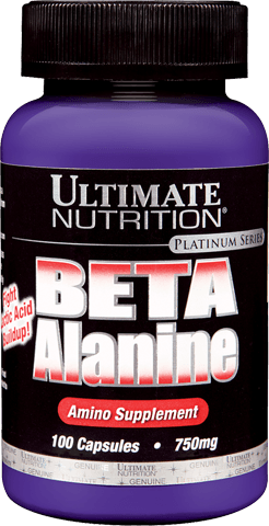 Ultimate Nutrition Beta Alanine 750 mg, , 100 piezas